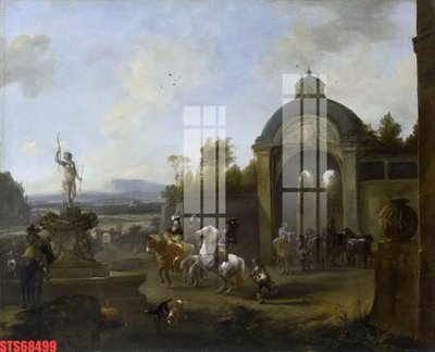 Download file gốc Tranh sơn dầu phương tây tổng hợp STS68499 (in lụa) cao cấp