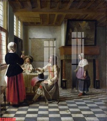 File gốc Tranh sơn dầu phương tây tổng hợp STS68552 (vector) cho in ấn