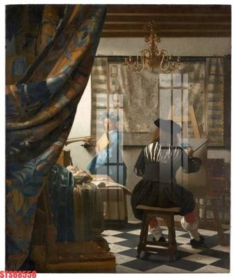 File gốc Tranh sơn dầu phương tây tổng hợp STS68556 (cho in 3D) độc đáo