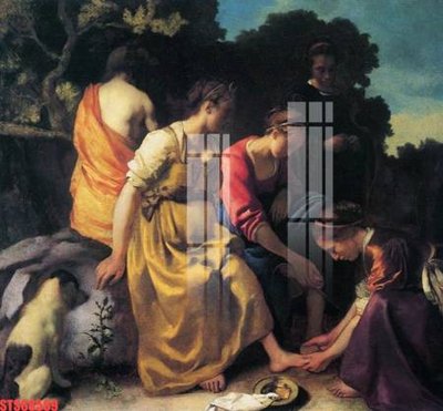 Download file gốc Tranh sơn dầu phương tây tổng hợp STS68569 (in mica) logo