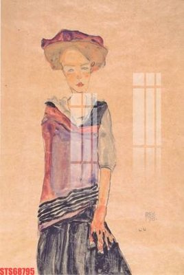 File gốc in tráng gương Tranh sơn dầu phương tây tổng hợp STS68795 chi tiết