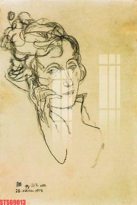 File ảnh Tranh sơn dầu phương tây tổng hợp STS69013 (gốc) cho trang trí nhà hàng