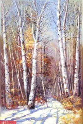 File gốc Tranh sơn dầu phương tây tổng hợp STS69086 (in mica) làm bảng hiệu