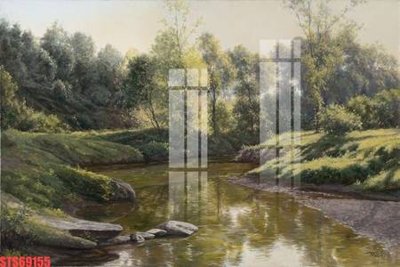 File in ấn cao cấp Tranh sơn dầu phương tây tổng hợp STS69155 (file gốc)