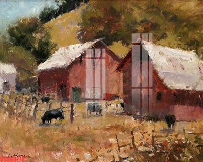 File in trần Tranh sơn dầu phương tây tổng hợp STS69178 (bản gốc) mây trời