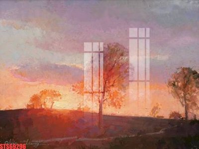 File gốc Tranh sơn dầu phương tây tổng hợp STS69296 (in mica) trang trí