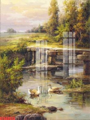 File PSD Tranh sơn dầu phương tây tổng hợp STS69315 (bản gốc) cho nhà in