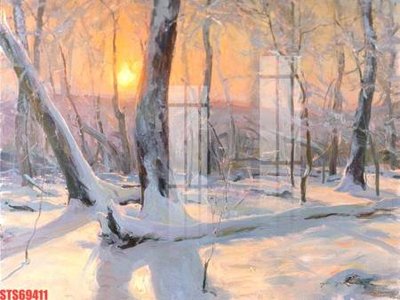 File tranh Tranh sơn dầu phương tây tổng hợp STS69411 (bản gốc) in lụa dán tường