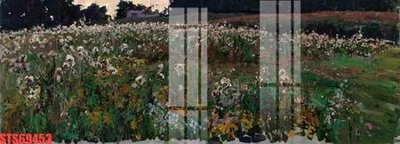 File in trần Tranh sơn dầu phương tây tổng hợp STS69453 (bản gốc) trời sao