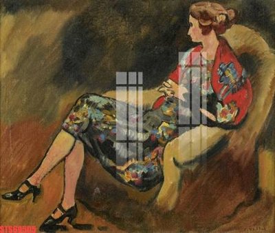 File in lụa Tranh sơn dầu phương tây tổng hợp STS69505 (chất lượng cao) Tranh sơn dầu phương tây tổng hợp STS69505