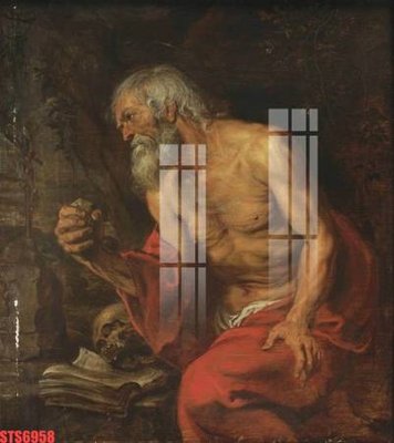 Hình ảnh file gốc in lụa Tranh sơn dầu phương tây tổng hợp STS6958