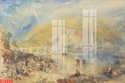 File tranh trang trí Tranh sơn dầu phương tây tổng hợp STS696 (file gốc)