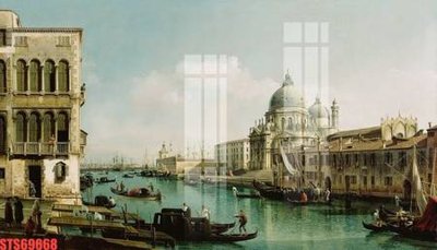 File in trần Tranh sơn dầu phương tây tổng hợp STS69668 (bản gốc) 5D