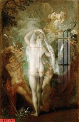 File tranh quảng cáo Tranh sơn dầu phương tây tổng hợp STS69729 (download file gốc)