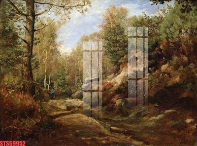 File PSD Tranh sơn dầu phương tây tổng hợp STS69952 (gốc) tách lớp chi tiết