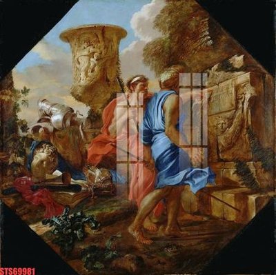 Mua file gốc Tranh sơn dầu phương tây tổng hợp STS69981 (in ấn) tại Filetranh.com