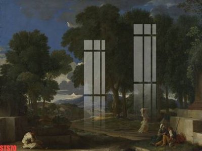 File tranh Tranh sơn dầu phương tây tổng hợp STS70 (gốc) chủ đề trẻ em