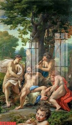 File tranh gốc Tranh sơn dầu phương tây tổng hợp STS70008 (bản quyền) độc đáo