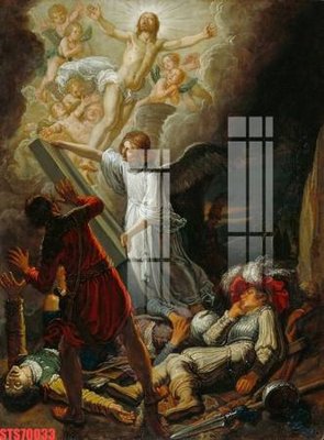 File tranh Tranh sơn dầu phương tây tổng hợp STS70033 (gốc) chủ đề con người