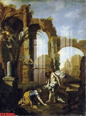 File gốc Tranh sơn dầu phương tây tổng hợp STS70065 (in lụa) tranh thuận buồm