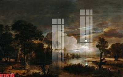 File gốc Tranh sơn dầu phương tây tổng hợp STS70110 (chuẩn CMYK) cho nhà in