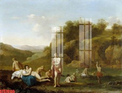 File ảnh Tranh sơn dầu phương tây tổng hợp STS70135 (gốc) in Hiflex