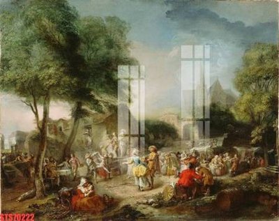 File in trần Tranh sơn dầu phương tây tổng hợp STS70222 (bản gốc 3D) sống động