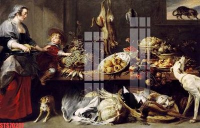 Tải file Tranh sơn dầu phương tây tổng hợp STS70227 (gốc) chủ đề phong thủy