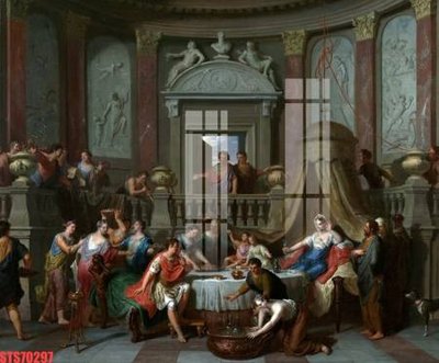 File gốc Tranh sơn dầu phương tây tổng hợp STS70297 (in mica) làm bảng hiệu