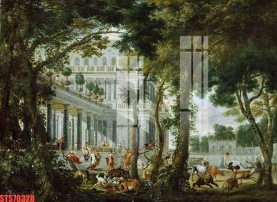 File gốc Tranh sơn dầu phương tây tổng hợp STS70328 (chủ đề hiện đại) trang trí