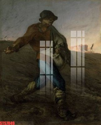 Download file gốc Tranh sơn dầu phương tây tổng hợp STS7049 (in mica) trong suốt