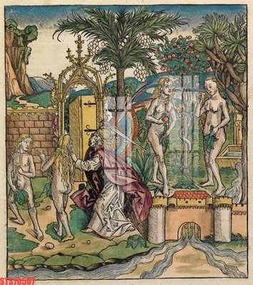 Download file Tranh sơn dầu phương tây tổng hợp STS70507 (chất lượng in ấn)