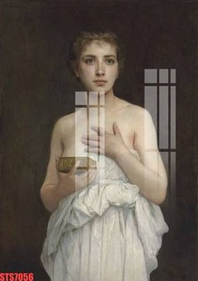 Download file gốc Tranh sơn dầu phương tây tổng hợp STS7056 (in lụa) cao cấp