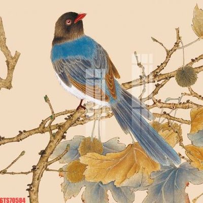 File in trần Tranh sơn dầu phương tây tổng hợp STS70584 (bản gốc) phong cảnh