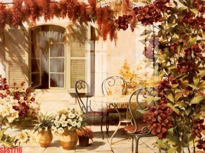 File tranh Tranh sơn dầu phương tây tổng hợp STS7116 (bản gốc) treo phòng ăn