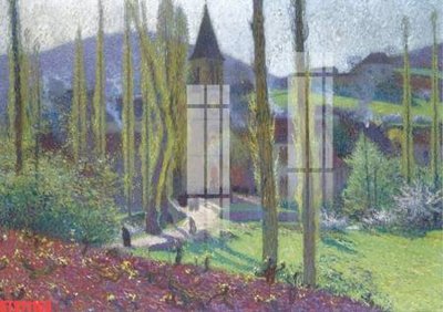 File tranh Tranh sơn dầu phương tây tổng hợp STS71163 (gốc) chủ đề thiên nhiên