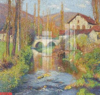 File tranh in mica Tranh sơn dầu phương tây tổng hợp STS71286 (độ phân giải cao)