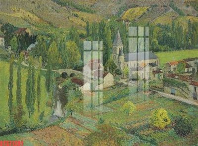 File ảnh Tranh sơn dầu phương tây tổng hợp STS71291 (gốc) in decal dán tường