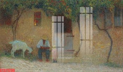 File ảnh Tranh sơn dầu phương tây tổng hợp STS71299 (gốc) in standee