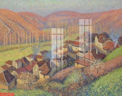 File gốc Tranh sơn dầu phương tây tổng hợp STS71316 (in tráng gương) nghệ thuật