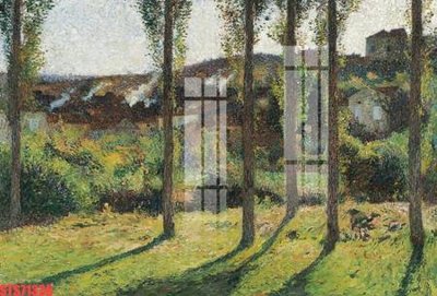 File tranh PSD Tranh sơn dầu phương tây tổng hợp STS71336 chất lượng cao