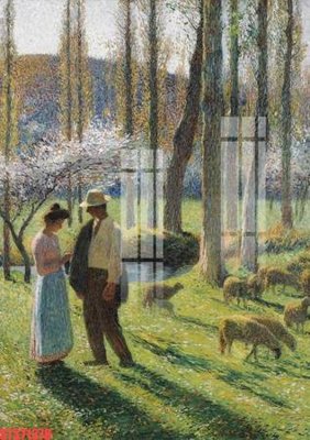 File gốc Tranh sơn dầu phương tây tổng hợp STS71378 (dành cho trang trí nội thất)