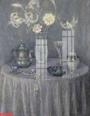 File tranh gốc in trần nhà Tranh sơn dầu phương tây tổng hợp STS71417 3D