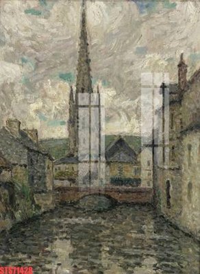 File gốc Tranh sơn dầu phương tây tổng hợp STS71428 (in mica) làm quà tặng