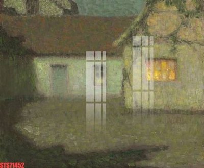 File PSD Tranh sơn dầu phương tây tổng hợp STS71452 (nguyên bản) cho thiết kế