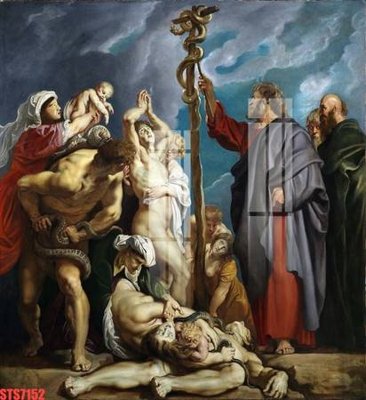 Download file ảnh gốc Tranh sơn dầu phương tây tổng hợp STS7152 để in ấn