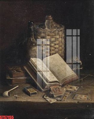 File in ấn Tranh sơn dầu phương tây tổng hợp STS7155 (bản gốc) cao cấp