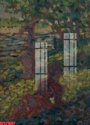 Download file gốc Tranh sơn dầu phương tây tổng hợp STS71667 (in lụa) tranh 3D