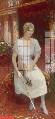 File tranh Tranh sơn dầu phương tây tổng hợp STS71796 (gốc) in vải canvas