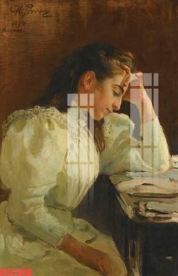 Hình ảnh file gốc Tranh sơn dầu phương tây tổng hợp STS71816 (chất lượng cao)